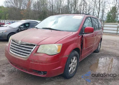 2008 Chrysler Town & Country Touring из США, поврежденный, VIN 2A8HR54P38R711750